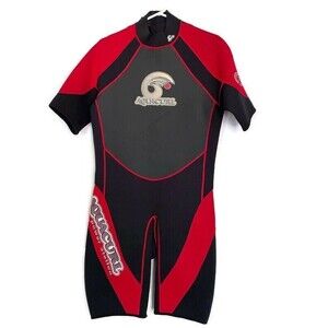 Aqua Curl Power Station Wetsuit Size L - Black